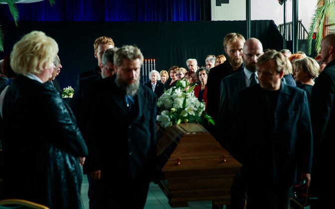 Прощание с Романом Баскиным.