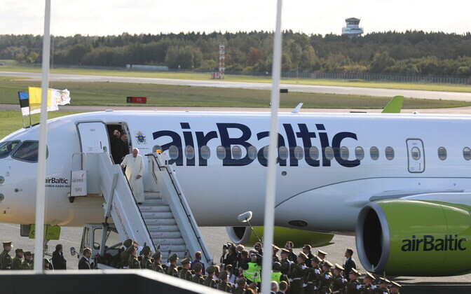 Paavsti saabumine Tallinna