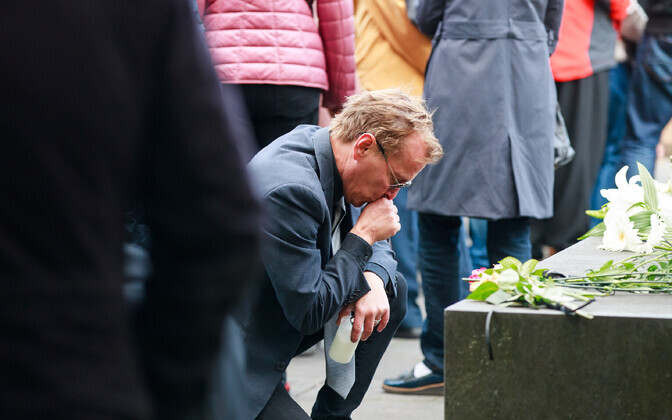 A memorial service marked the 24th anniversary of the MS Estonia disaster on 28 September 1994