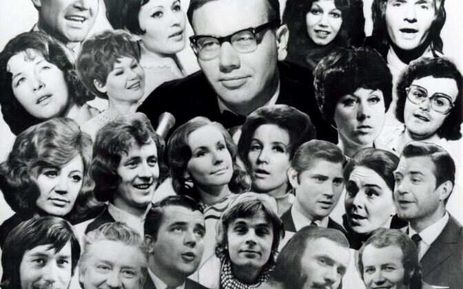 Voldemar Kuslap, Els Himma, Andres Vihalem, Marju Kuut, Ahti Nurmis, ll rida: Tiiu Varik, Heli Lääts, Heidy Tamme, Oleg Melnik, lll rida: Anne Velli, Jaak Joala, Helgi Sallo, Maie Tõnso [ei ole laulnud], Toivo Nikopensius, Leelo Karp, Uno Loop, Vello Orum