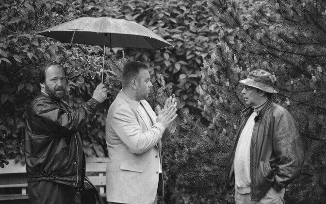 Передача к 65-летию Эйно Баскина. Оператор Роберт Воод, ведущий Урмас Отт т Эйно Баскин, 1994 год.