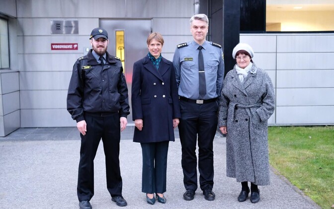 President Kersti Kaljulaid külastas Viru vanglat.