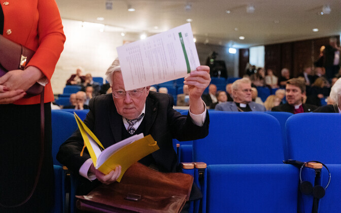 Iseseisvuse taastanud Leedu esimene president Vytautas Landsbergis