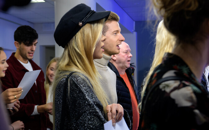 Знакомство с полуфиналистами Eesti Laul в Теледоме.