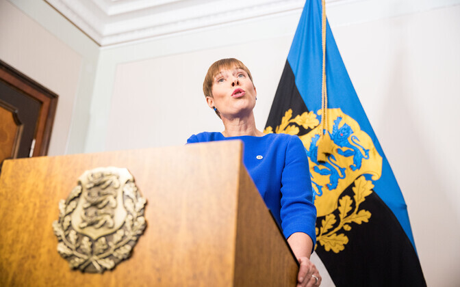 Керсти Кальюлайд сделала важное политическое заявление.