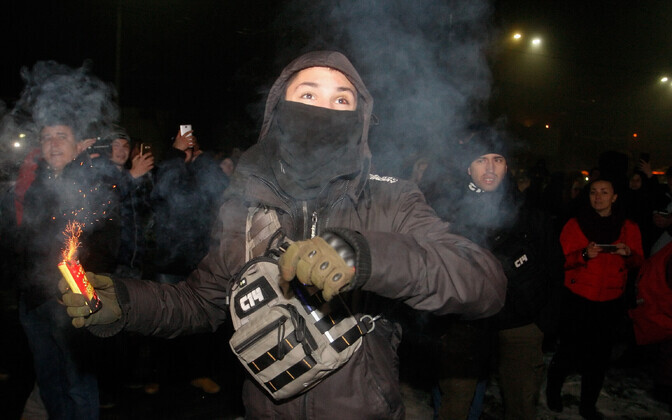 Митинг у посольства РФ в Киеве