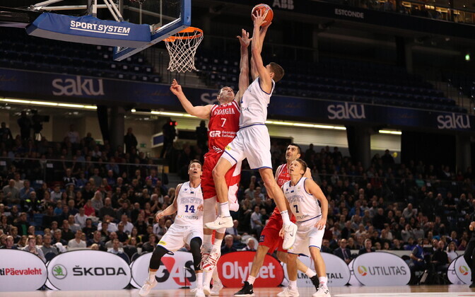 Отборочный матч Эстония - Грузия.