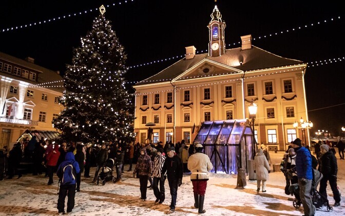 Tartu lõi pühadeajaks särama
