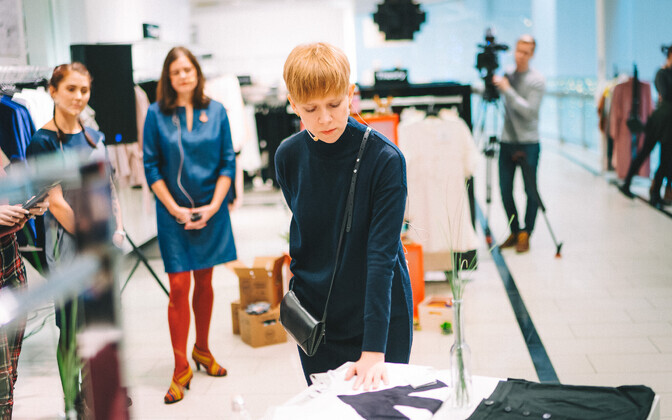 Reet Aus tutvustas kollektsiooni“Teksa uus elu”