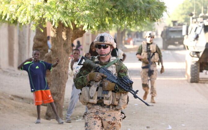 Eesti jalaväerühm Malis.