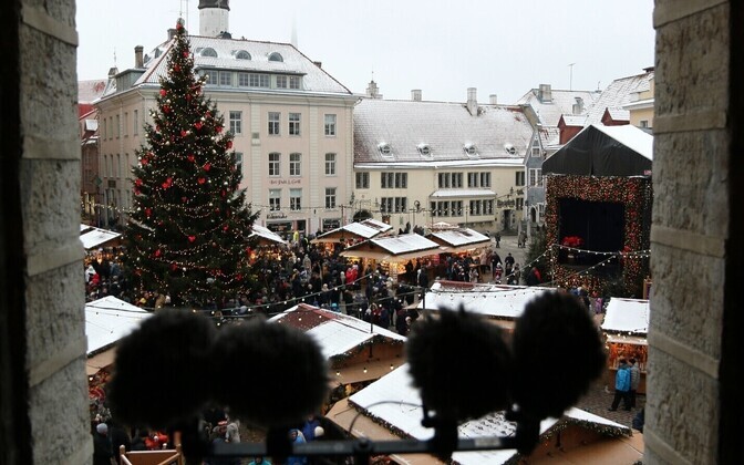 Таави Аас провозгласил рождественский мир в Таллинне
