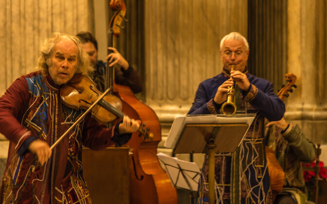 Hortus Musicuse kontsert Santa Maria in Campitelli kirikus Roomas