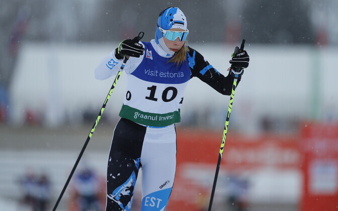 Kahevõistluse naiste kontinentaalkarikasarja etapp Otepääl.