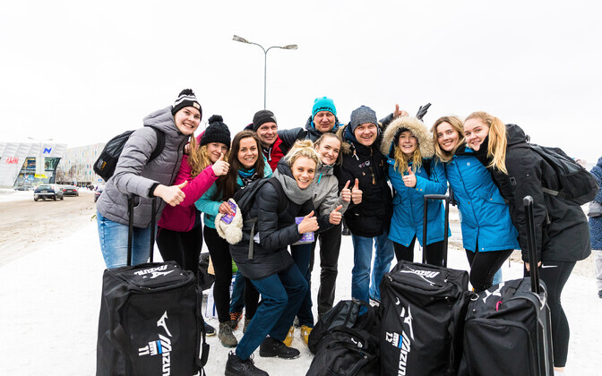 Женская сборная по волейболу вернулась из Финляндии.