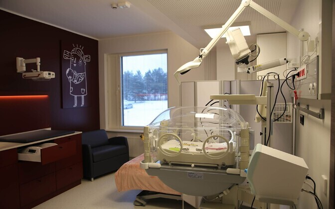 Новые семейные палаты интенсивной терапии в Таллиннской детской больнице