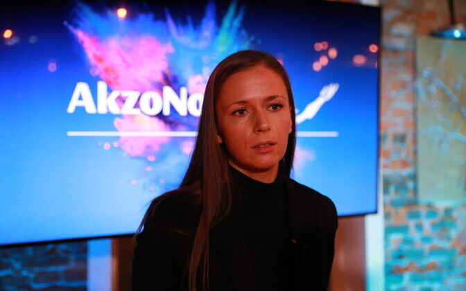 Akzonobel kunstipreemia 2018 üleandmine.