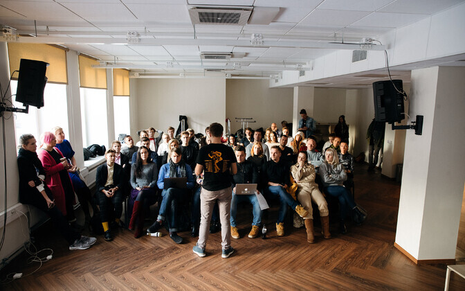 Собрание на тему Eesti laulu в Доме новостей ERR.