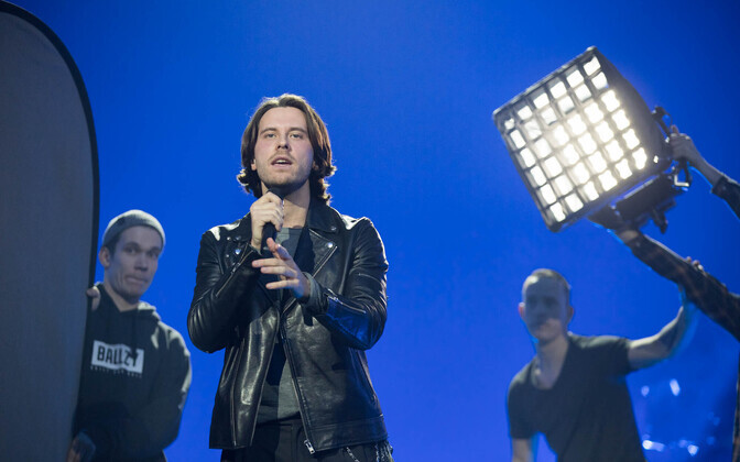 Eesti Laulu 1. poolfinaali proov, Victor Crone