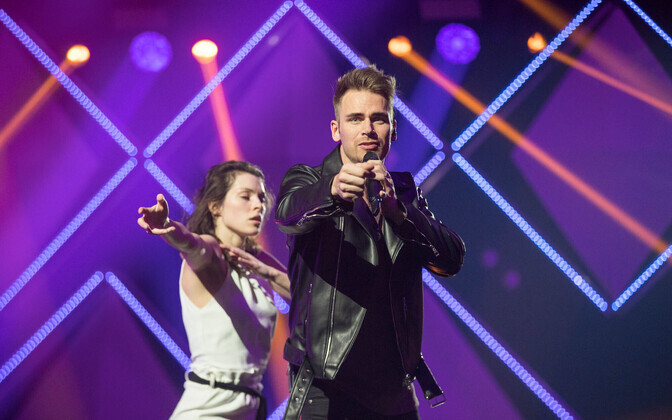 Eesti Laulu 2. poolfinaali proovid, Uku Suviste