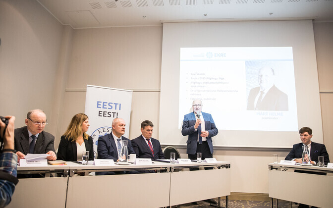 EKRE varikabinet ehk ministrikandidaatide esitlus