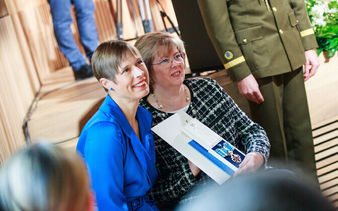 Керсти Кальюлайд провела торжественную церемонию вручения государственных наград