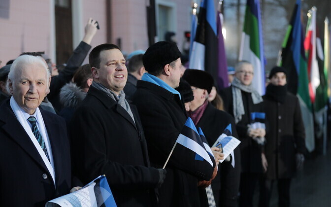 Estonian Independence Day got off to an early start on Sunday morning. 24 February 2019.