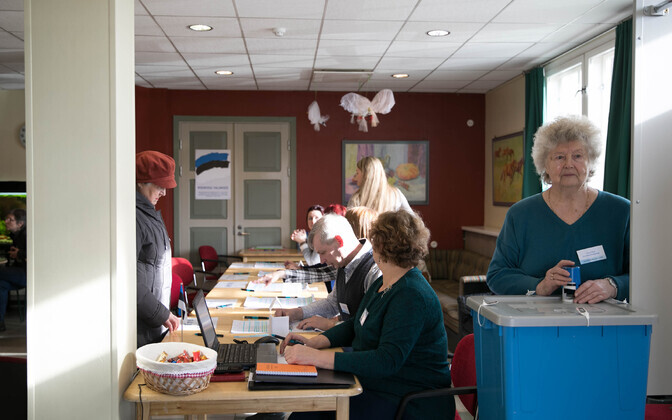 Выборы в Рийгикогу.