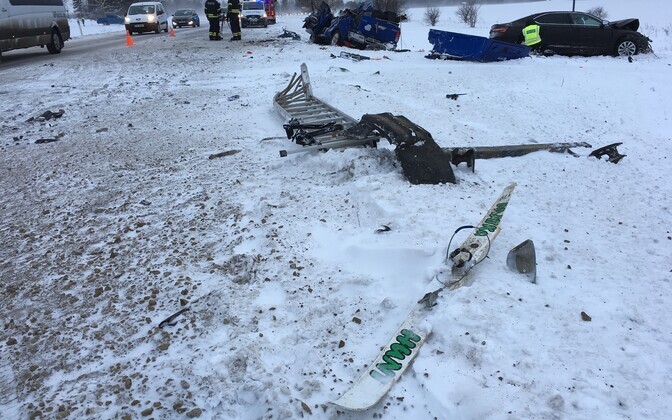 ДТП на шоссе Таллинн-Нарва, 5 марта.