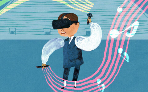 A drawing contest is seeking children's visions of the Song Festival of the Future.