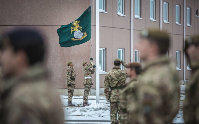 Tapal vahetus liitlaste lahingugrupi Ühendkuningriigi üksus.