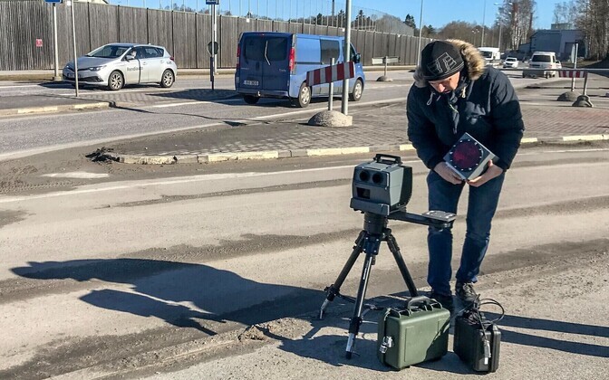 Mobiilne kiiruskaamera Tallinnas Filtri teel