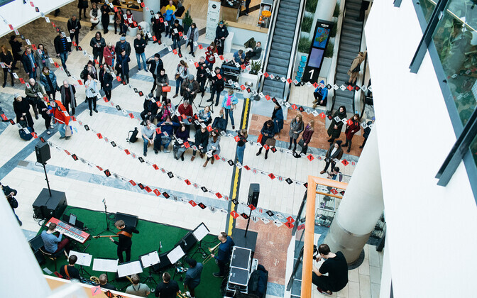 TMW в торговом центре Viru.