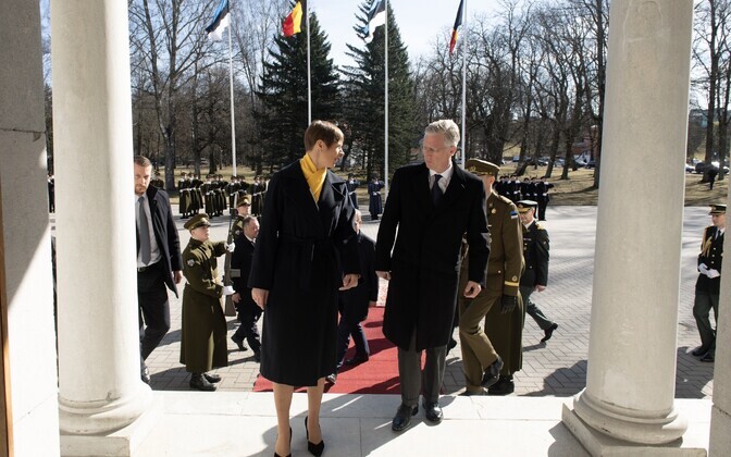 Belglaste kuningas Philippe I kohtus Kersti Kaljulaidiga.