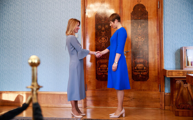 Кая Каллас в Кадриорге.