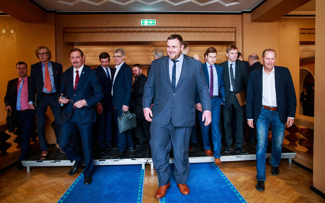 Первое заседание Рийгикогу.