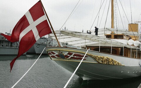 Queen Margrethe II will arrive in Tallinn on the HDMY Dannebrog (A540).