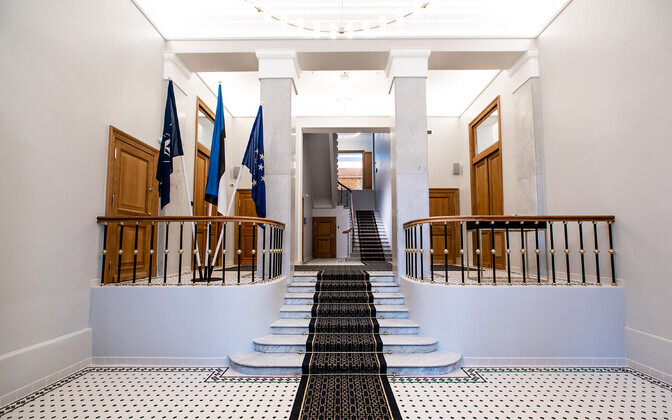 Посольство Эстонии в Москве после реставрации.