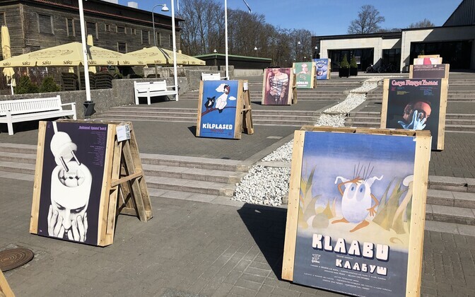 Haapsalus avati Eesti filmiplakatite näitus