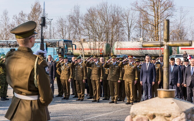 Välismissioonidel langenud kaitseväelaste mälestamine Paldiskis