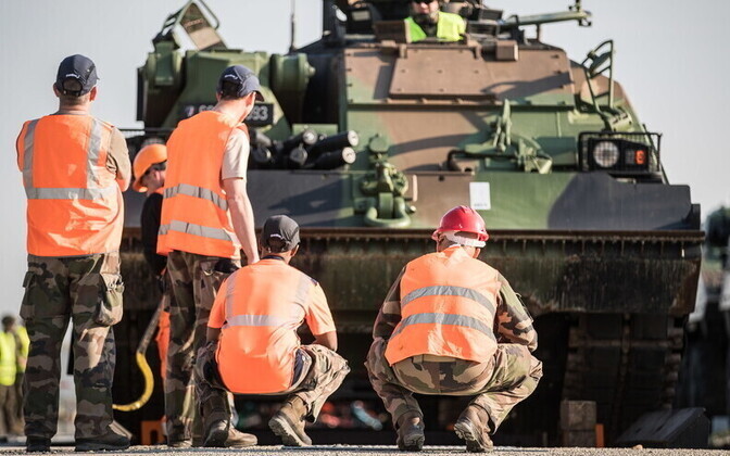 Prantsuse kontingendi tehnika jõudis Tapale