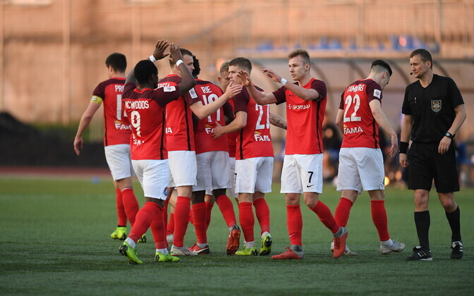 Четвертьфинал Кубка Эстонии по футболу: 