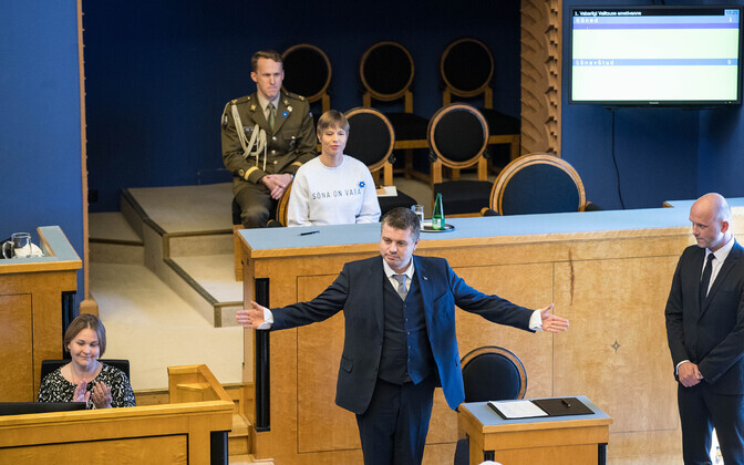 Keskerakonna, Isamaa ja EKRE ministrid andsid ametivande