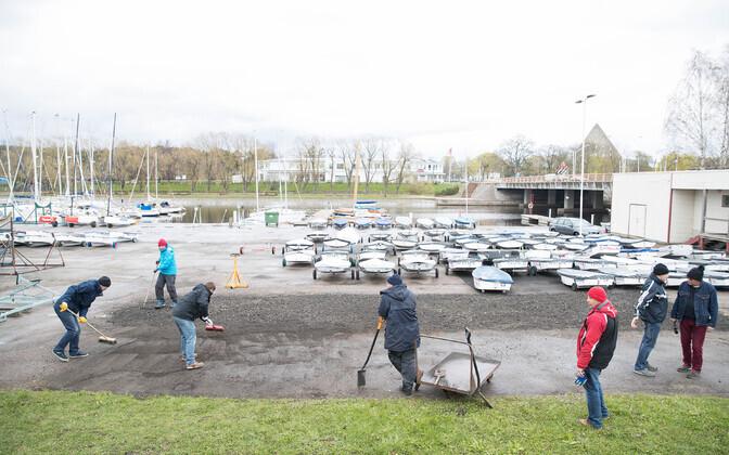 Участники субботника 