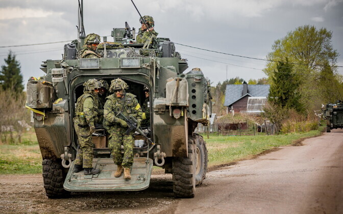 Kanada kaitseväelased Kevadtormil.