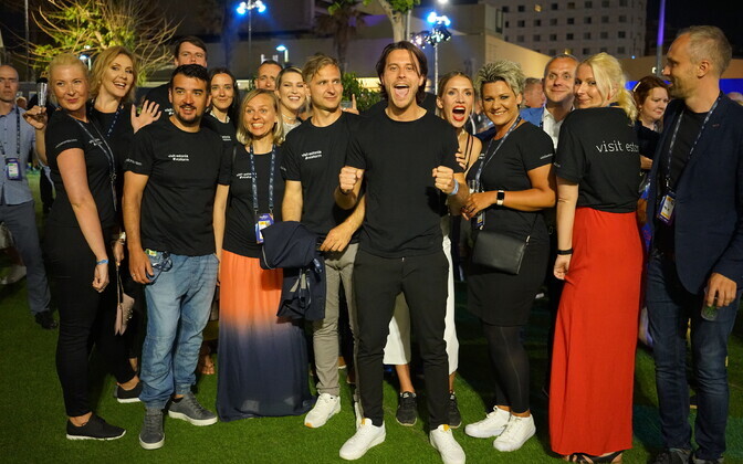 Eurovisiooni esimese poolfinaali eel kohtusid Läänemere maade esindajad