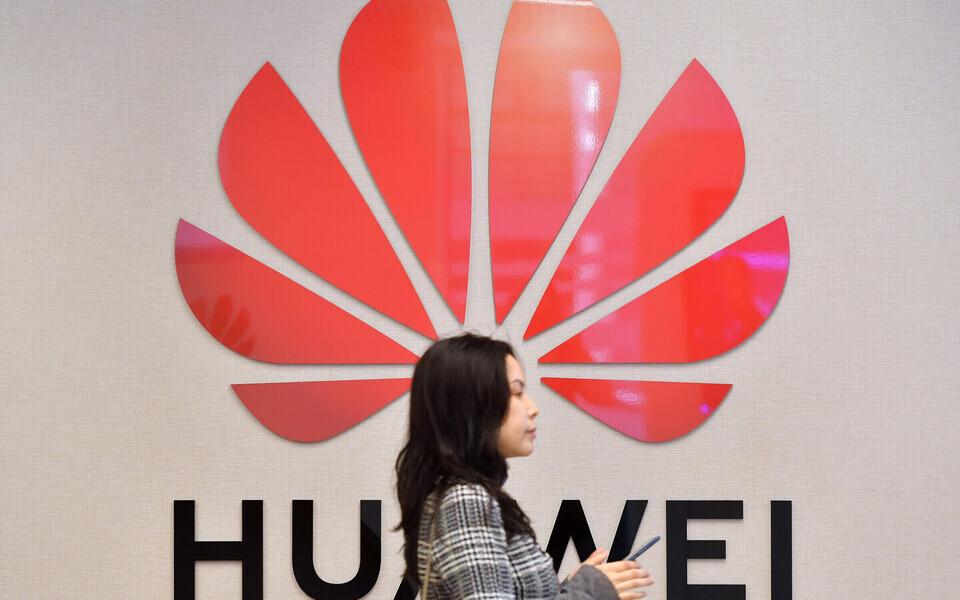 Huawei logo.