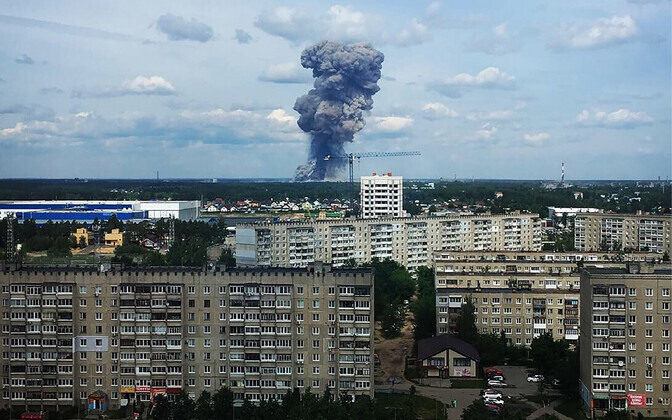 Venemaal Dzeržinskis kärgatas plahvatus laskemoonatehases.