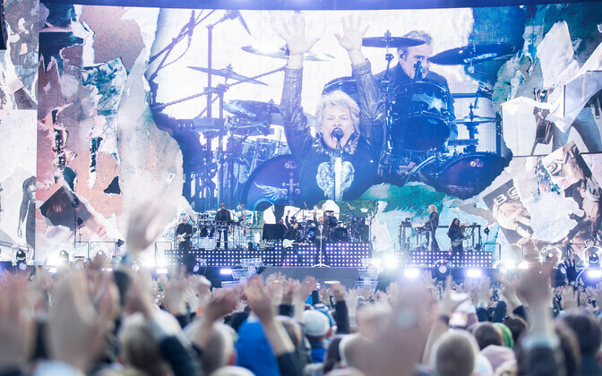Концерт Bon Jovi в Таллинне.