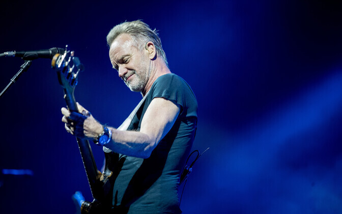 Концерт Стинга в Saku Suurhall.