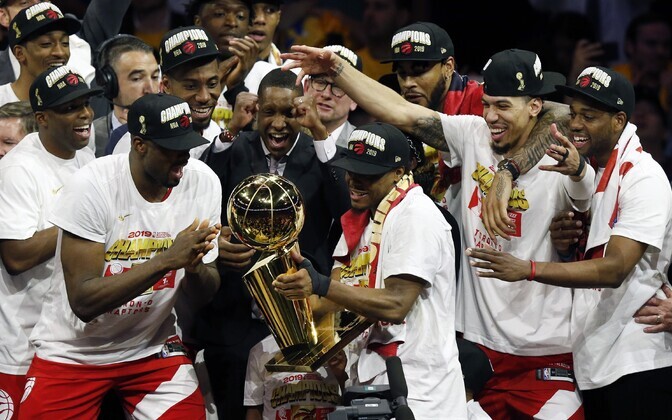 Toronto Raptors tuli esimest korda NBA meistriks